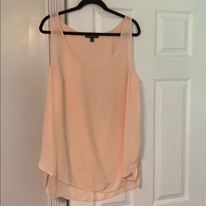 Blush banana republic blouse